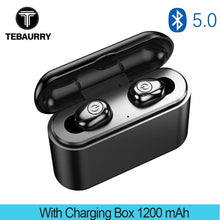 Load image into Gallery viewer, TEBAURRY Bluetooth  5.0 TWS  Mini Wireless 1200 mAh