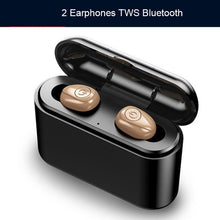 Load image into Gallery viewer, TEBAURRY Bluetooth  5.0 TWS  Mini Wireless 1200 mAh