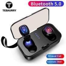Load image into Gallery viewer, TEBAURRY  Wireless Bluetooth Earphones 5.0 T-18S  TWS Mini  Earpod Stereo Deep Bass