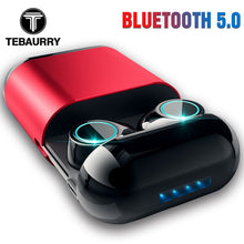Load image into Gallery viewer, TEBAURRY Bluetooth 5.0  TWS Wireless Mini Stereo with Charging Box