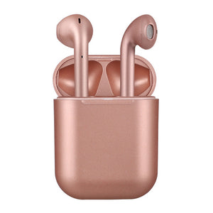WPAIER New I18s TWS Wireless Bluetooth 5.0 Touch Control Earphones Portable Sports mini  Personality Graffiti Color