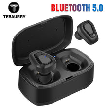 Load image into Gallery viewer, TEBAURRY A-7 TWS Bluetooth 5.0 Earphone  3D Stereo Headset with Charging box For Smartphone