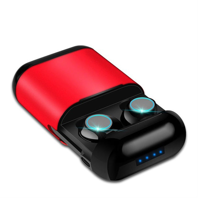 WPAIER S7 TWS Bluetooths Wireless Earbuds Stereo Headset With Mic and Charging Box Aluminum Alloy